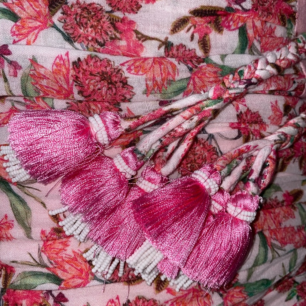 Hemant  and Nandita Sidra Ruffled Dress